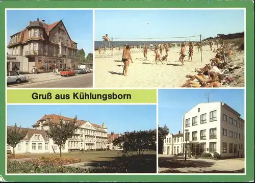 Kuehlungsborn Ostseebad Kuehlungsborn Maxim Gorki Strasse Erholungsheim Georgi Dinitroff Betriebsferienheim Friedrich Haehnel x / Kuehlungsborn /Bad Doberan LKR