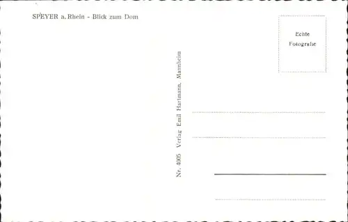 Speyer Rhein Speyer Dom * / Speyer /Speyer Stadtkreis