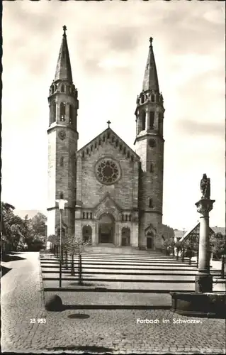 Forbach Baden Forbach Baden Kirche * / Forbach /Rastatt LKR