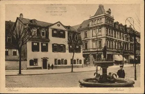 Weimar Thueringen Weimar Schillerhaus * / Weimar /Weimar Stadtkreis