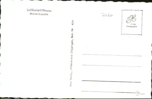 Hirsau Hirsau Marienkapelle * / Calw /Calw LKR