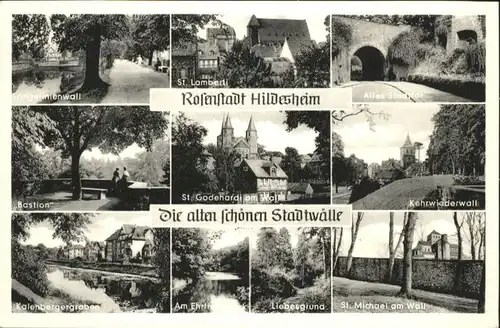 Hildesheim Hildesheim St Lamberti St Godenhardi Liebesgrund St Michael * / Hildesheim /Hildesheim LKR