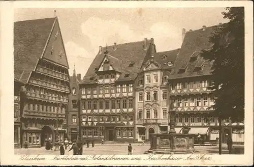 Hildesheim Hildesheim Marktplatz Rolandsbrunnen Knochenhauer Amtshaus * / Hildesheim /Hildesheim LKR