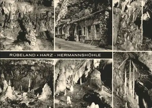 Ruebeland Harz Ruebeland Hermannshoehle Kristallkammer Blaue Grotte Kanzel Schlucht * / Elbingerode Harz /Harz LKR