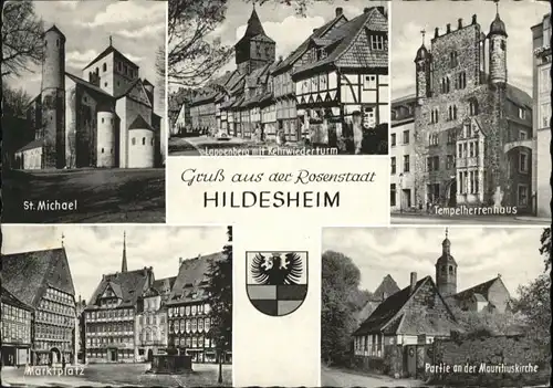 Hildesheim Hildesheim St Michael Lappenberg Tempelherrenhaus Marktplatz x / Hildesheim /Hildesheim LKR