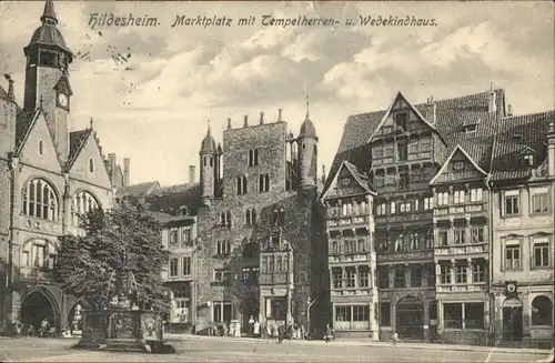 Hildesheim Hildesheim Marktplatz Tempelherrenhaus Wedekindhaus x / Hildesheim /Hildesheim LKR