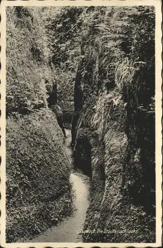 Eisenach Thueringen Eisenach Drachenschlucht * / Eisenach /Eisenach Stadtkreis