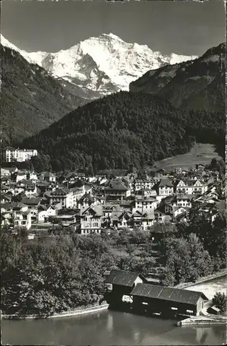 hw00025 Interlaken BE Jungfrau Kategorie. Interlaken Alte Ansichtskarten