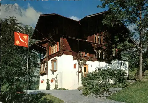 hw00897 Kandersteg BE Chalet Buehl Kategorie. Kandersteg Alte Ansichtskarten