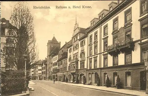 Rheinfelden AG Rathaus
Hotel Krone Kat. Rheinfelden