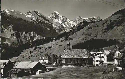 hw01977 Muerren BE Kath. Kapelle Gspaltenhorn Kategorie. Muerren Alte Ansichtskarten