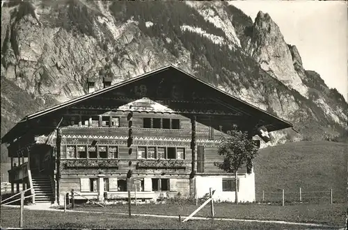 hw02829 Kandersteg BE Ruedihaus Kategorie. Kandersteg Alte Ansichtskarten