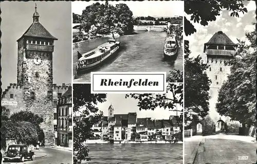 Rheinfelden AG Schiff Kat. Rheinfelden