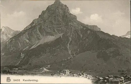 hw03516 Kandersteg BE  Kategorie. Kandersteg Alte Ansichtskarten