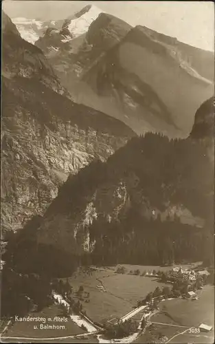 hw03625 Kandersteg BE Altels Balmhorn Kategorie. Kandersteg Alte Ansichtskarten