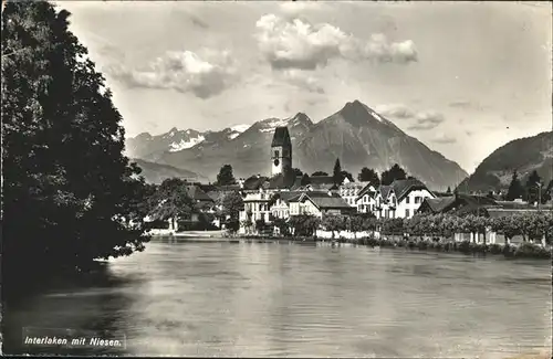 hw04263 Interlaken BE Niesen Kategorie. Interlaken Alte Ansichtskarten