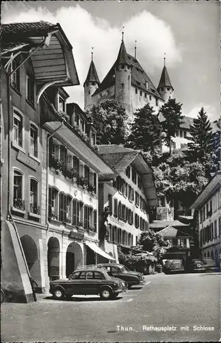 Thun Rathausplatz Schloss  Kat. Thun