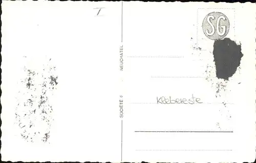hw12233 Kandersteg BE Reformierte Kirche  Kategorie. Kandersteg Alte Ansichtskarten