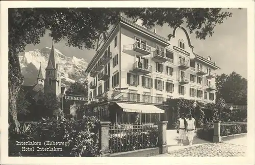 hw12664 Interlaken BE Hotel  Kategorie. Interlaken Alte Ansichtskarten