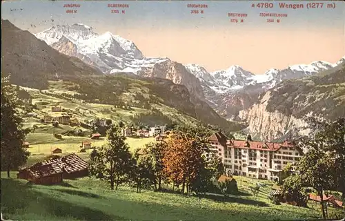 Wengen  Kat. Wengen