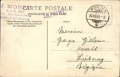 hw13253 Interlaken BE Jungfrau Kategorie. Interlaken Alte Ansichtskarten