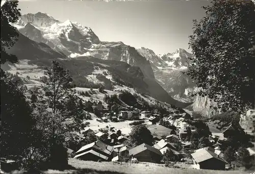 Wengen Jungfrau Breithorn Kat. Wengen