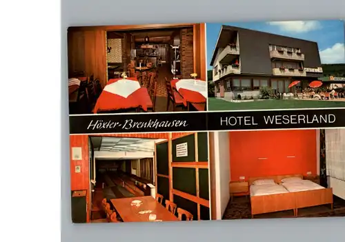 Hoexter Weser Hotel Weserland / Hoexter /Hoexter LKR