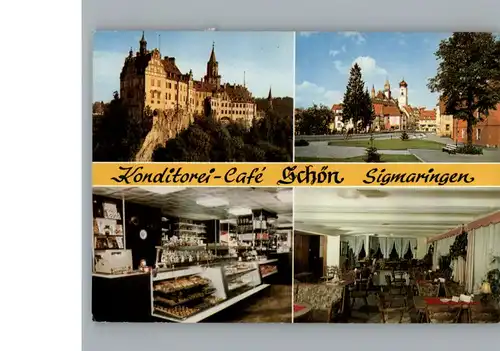 Sigmaringen Konditorei, Cafe Schoen / Sigmaringen /Sigmaringen LKR