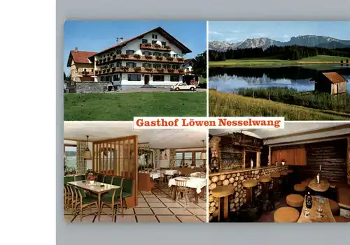 Nesselwang Gasthof Loewen / Nesselwang /Ostallgaeu LKR