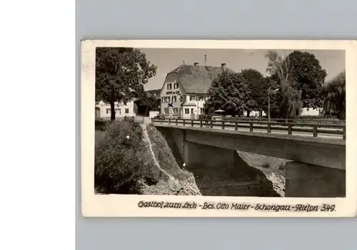 Schongau Gasthof zum Lech / Schongau /Weilheim-Schongau LKR