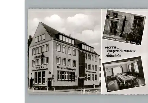 Hildesheim Hotel Buergermeisterkapelle /  /