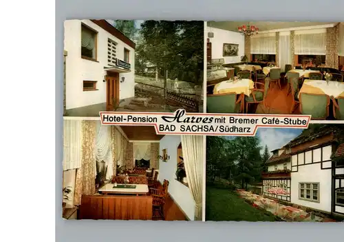 Bad Sachsa Harz Hotel Harves Bremer Cafe-Stube / Bad Sachsa /Osterode Harz LKR