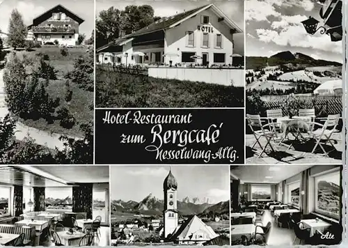 Nesselwang Hotel Restaurant zum Bergcafe / Nesselwang /Ostallgaeu LKR