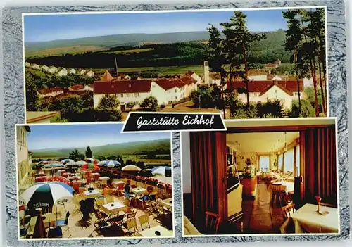 Bad Hersfeld Gaststaette Eichhof / Bad Hersfeld /Hersfeld-Rotenburg LKR