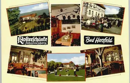 Bad Hersfeld Klosterschaenke Johannesberg / Bad Hersfeld /Hersfeld-Rotenburg LKR