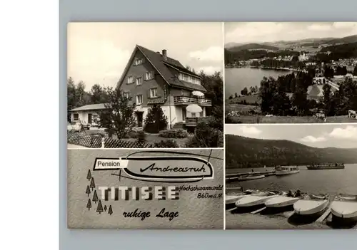 Titisee Pension Andreasruh / Titisee-Neustadt /Breisgau-Hochschwarzwald LKR