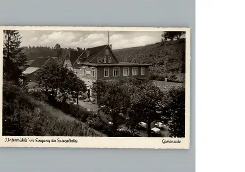 Clausthal-Zellerfeld Gaststaette Untermuehle / Clausthal-Zellerfeld /Goslar LKR