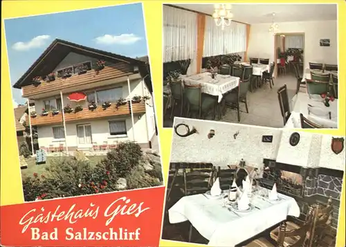 Bad Salzschlirf Gaestehaus Gies Kat. Bad Salzschlirf