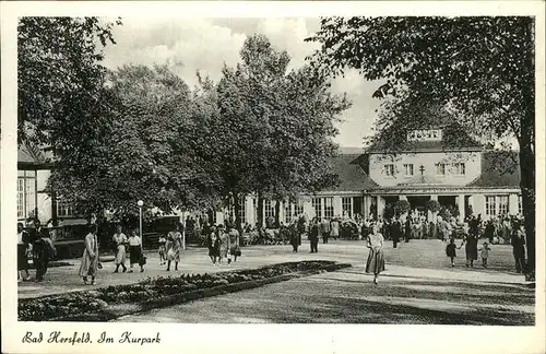 Bad Hersfeld Kurpark Kat. Bad Hersfeld