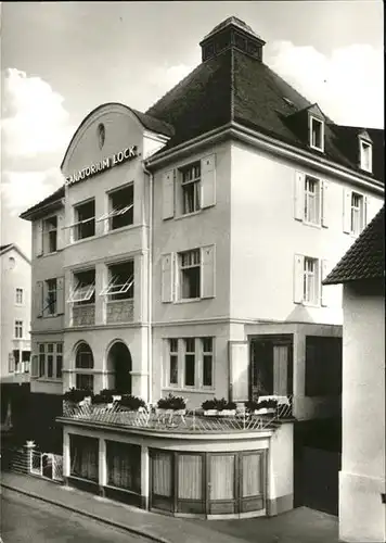 Bad Salzschlirf Sanatorium Lock Kat. Bad Salzschlirf