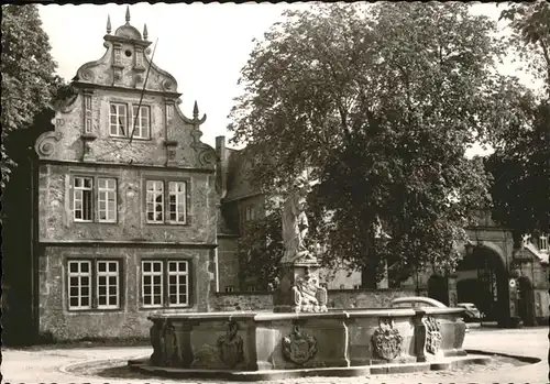 Friedberg Hessen St. Georgsbrunnen Schloss Kat. Friedberg (Hessen)