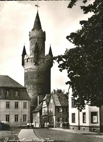 Friedberg Hessen Adolfs Turm Kat. Friedberg (Hessen)