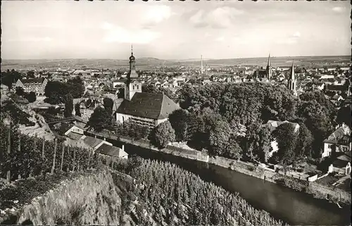 Bad Kreuznach Blick von Kauzenberg Kat. Bad Kreuznach