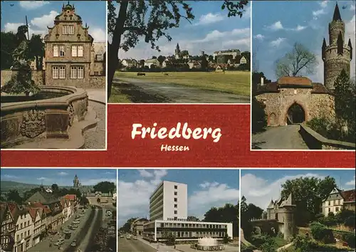 Friedberg Hessen  Kat. Friedberg (Hessen)