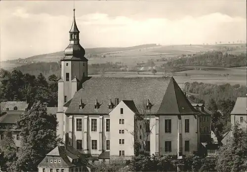 Schwarzenberg Erzgebirge Kirche Kat. Schwarzenberg