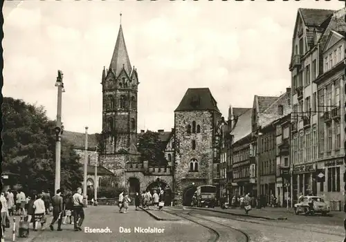 Eisenach Thueringen Nicolaitor Kat. Eisenach