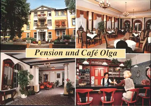 pw05229 Bad Liebenstein Pension Cafe Olga Eberhard Bergt Kategorie. Bad Liebenstein Alte Ansichtskarten