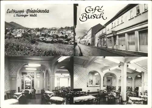 Friedrichroda Cafe Busch Kat. Friedrichroda