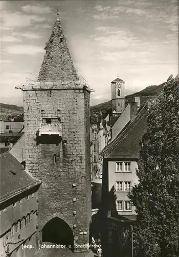 Jena Johannistor Stadtkirche Kat. Jena