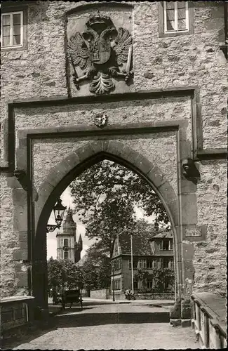 Friedberg Hessen Burg Hauptportal Kat. Friedberg (Hessen)